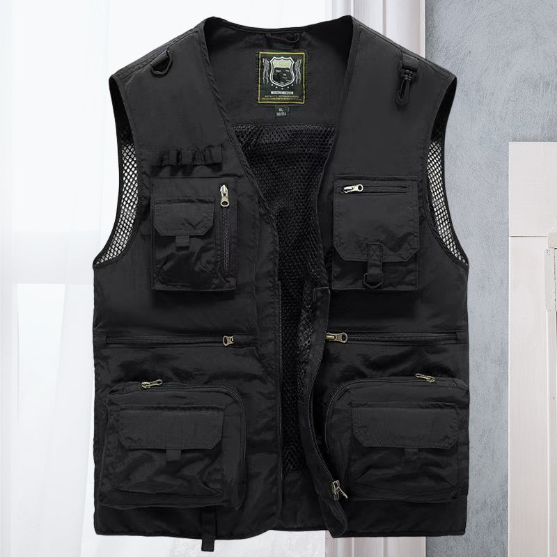 Veste Légère à Multi Poches pour Hommes - Marie Montel