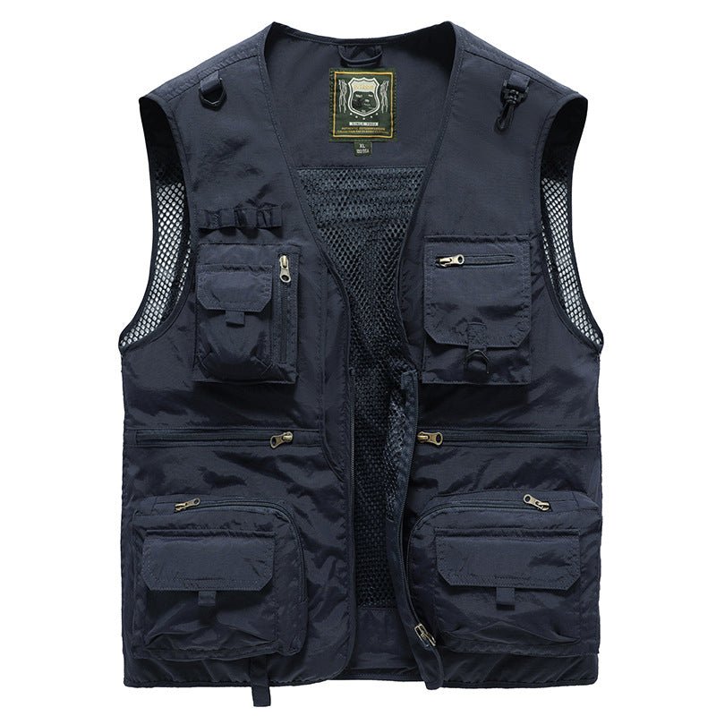 Veste Légère à Multi Poches pour Hommes - Marie Montel