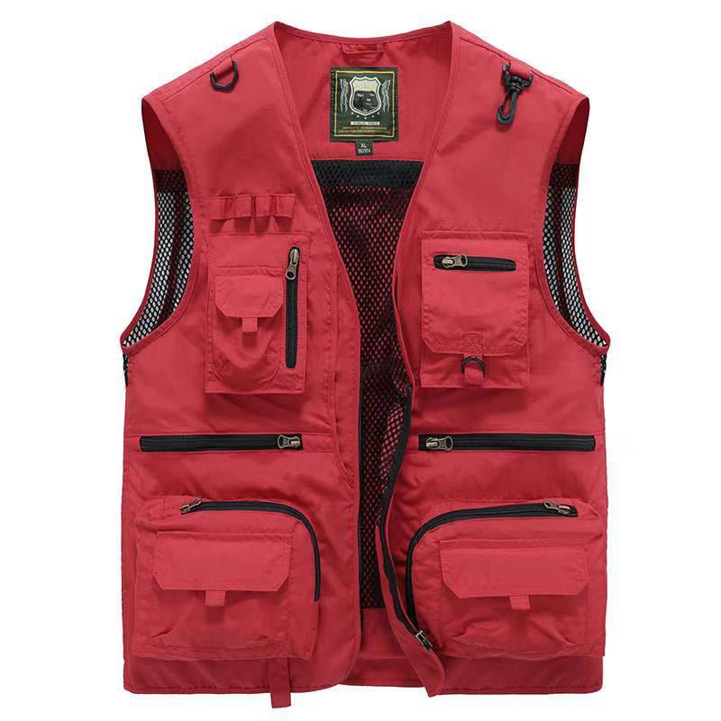 Veste Légère à Multi Poches pour Hommes - Marie Montel