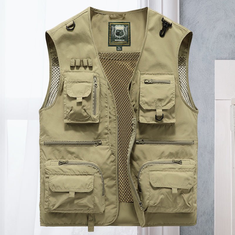 Veste Légère à Multi Poches pour Hommes - Marie Montel