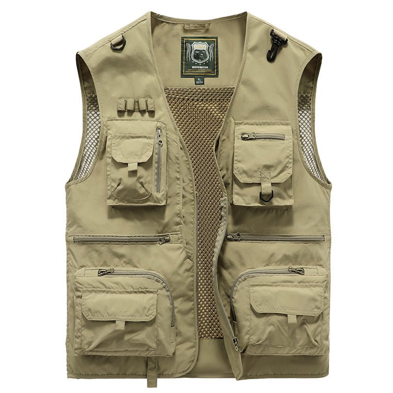 Veste Légère à Multi Poches pour Hommes - Marie Montel