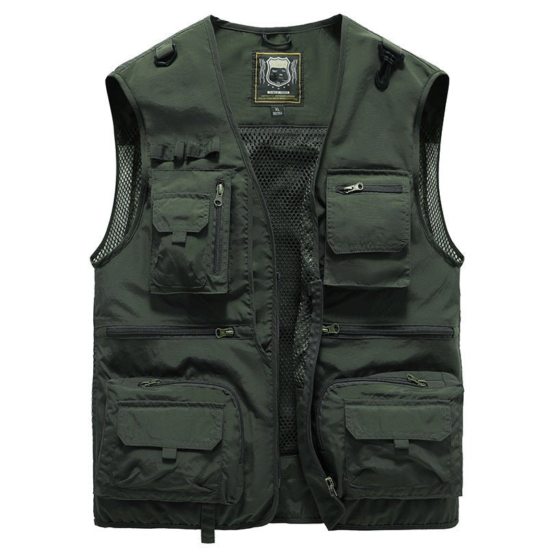 Veste Légère à Multi Poches pour Hommes - Marie Montel