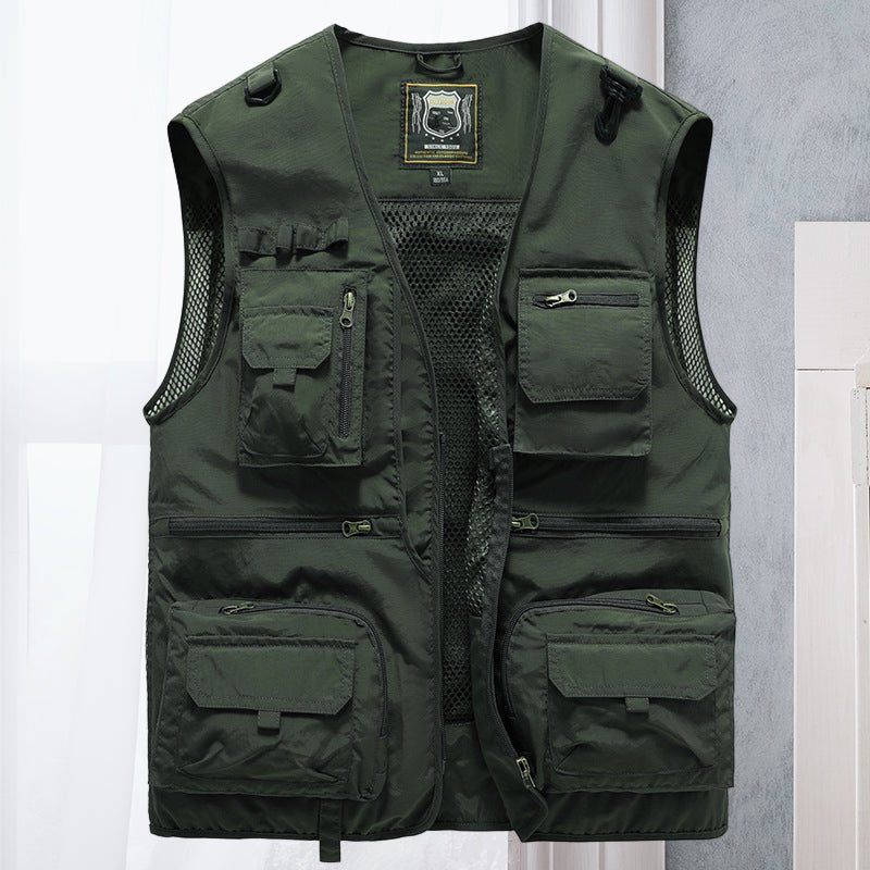 Veste Légère à Multi Poches pour Hommes - Marie Montel