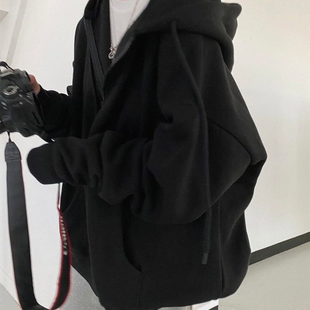 Veste Oversize à Capuche avec Poches pour Femmes - Marie Montel