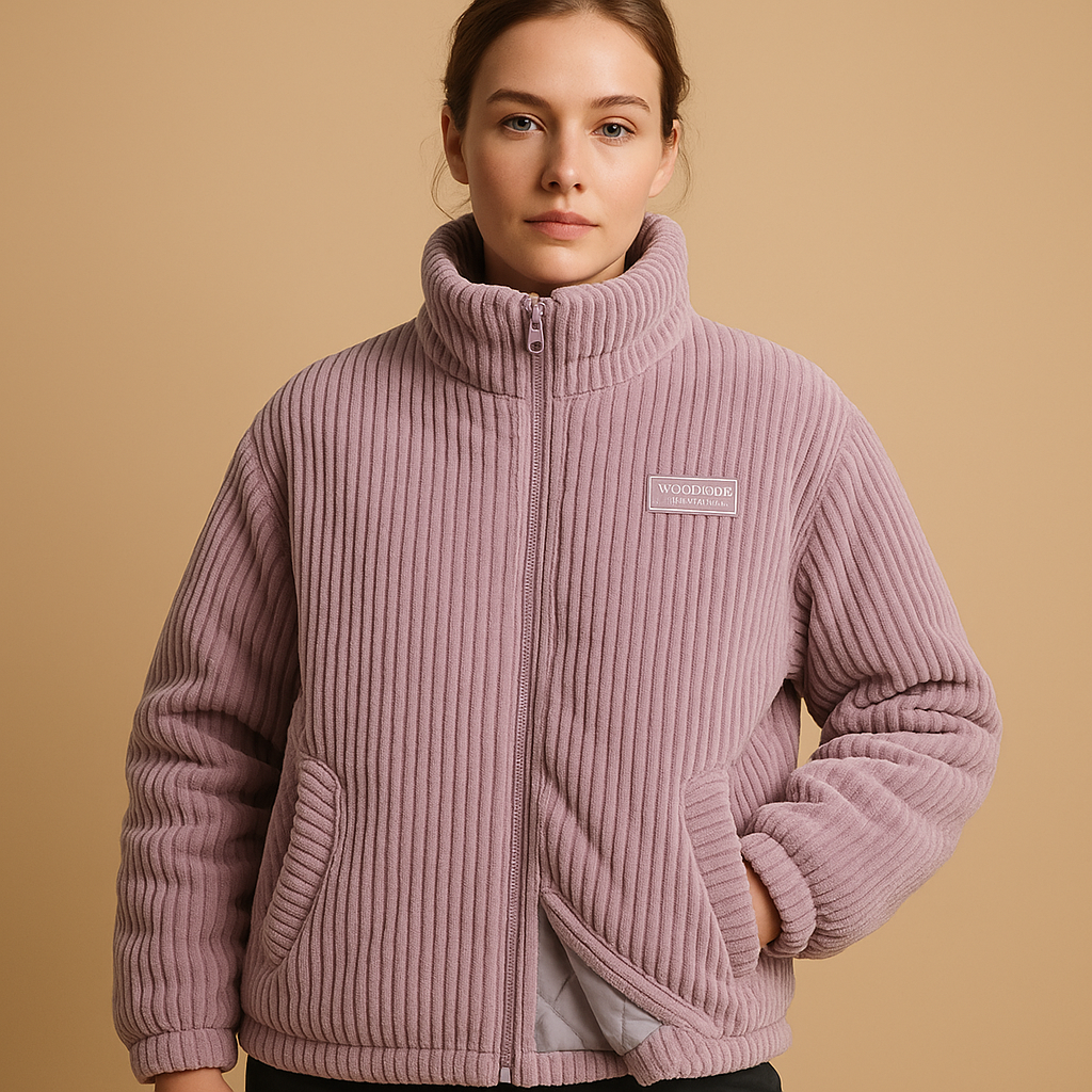 Blouson Épais à Fermeture Éclair pour Hommes