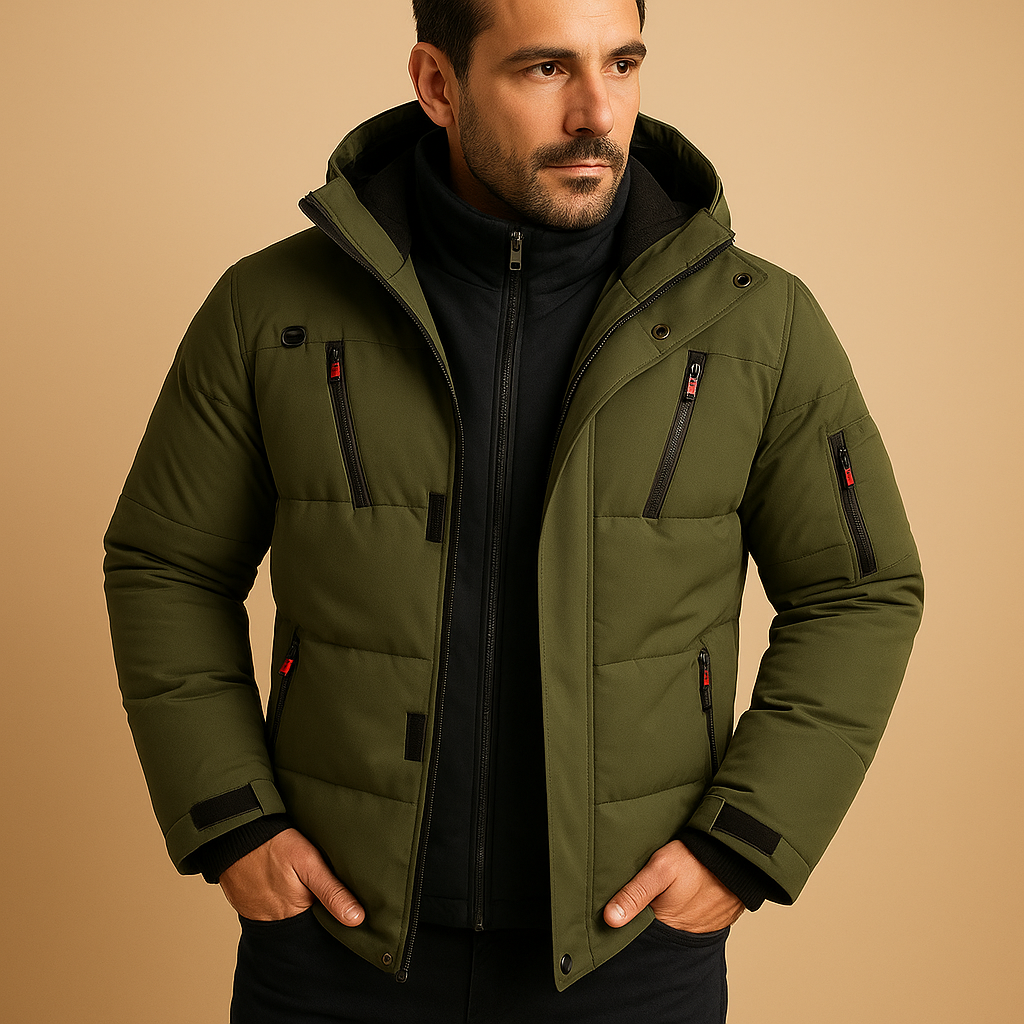Blouson d'Hiver Imperméable pour Hommes